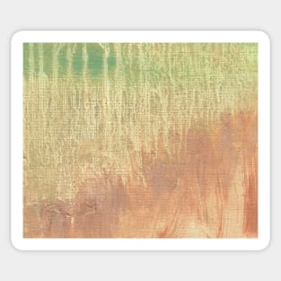 Abstract Oil Painting 10c 11Amber Aspargus Ferg Sticker